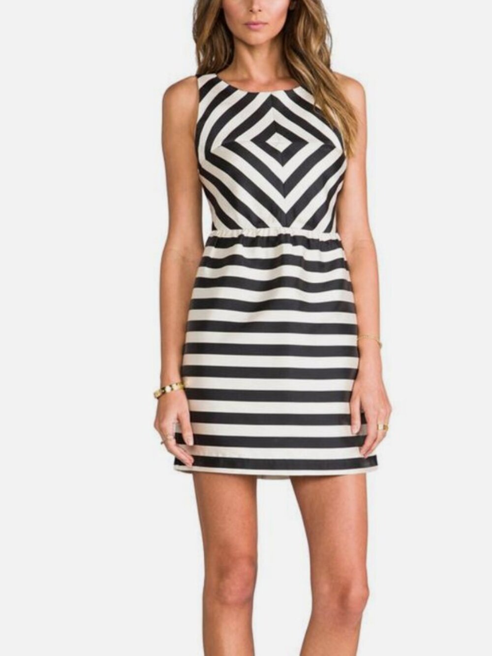 Dolce Vita SILKY STRIPES DRESS